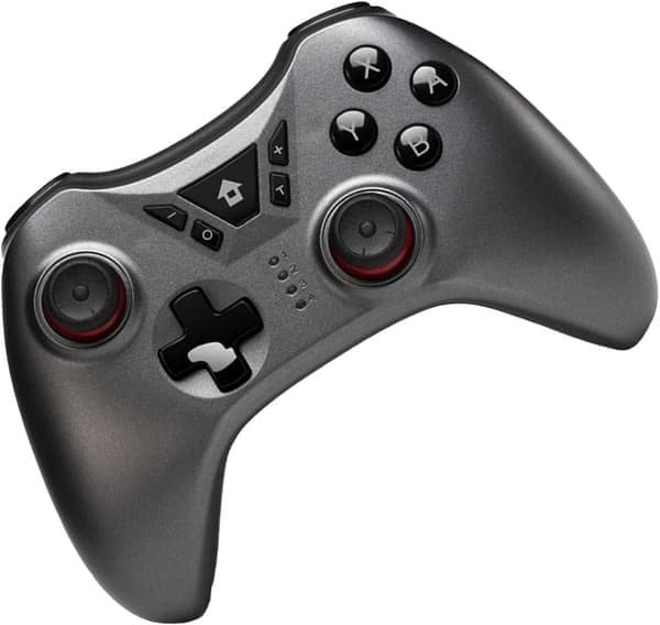 PC-kontroll trådlös, 2.4G fjärrkontroll trådlös spelkontroll grå