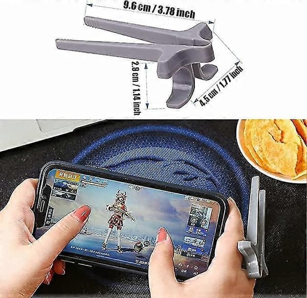 4 stk. Fingerpinde til Gamere Snack Clips Pinde -Sy