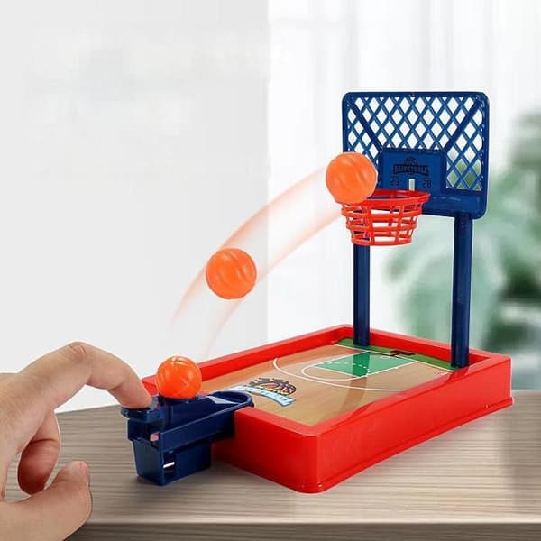 Bordsbasketleksak, interaktiv leksak, miniatyr basketspel för barn