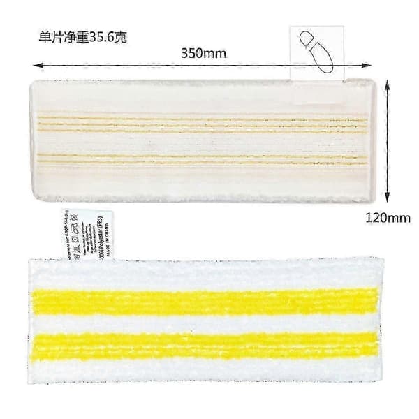 4-pack mikrofibergolvdukar, slipgolvdukar för Karcher Easyfix Sc2 Sc3 Sc4 Sc5 golv