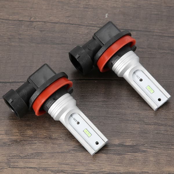 2 stk 72W 8000K isblå supersterk dekoding bil LED tåkelyspære for H11 H8