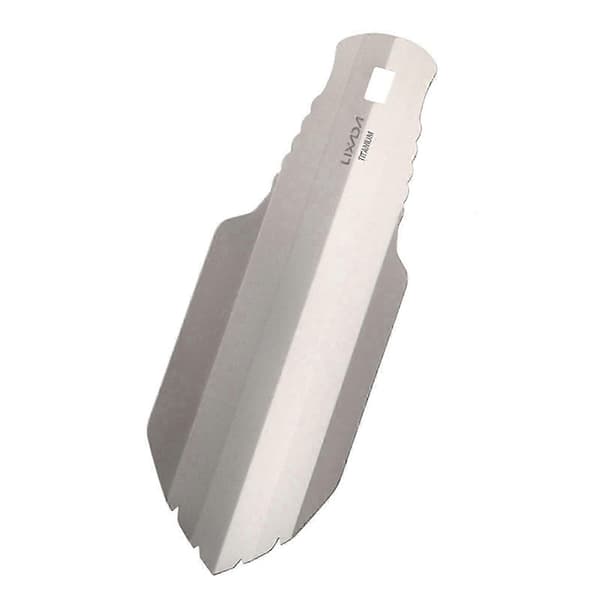Lixada Titanium Trädgårdshandspade Utomhus Camping Vandring Ryggsäck Spade