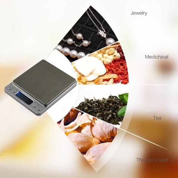 Professionell precisionsvåg 0,01 g / Max 500 g