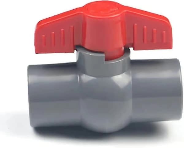 PVC kugleventil, plastikkugleventil (40 mm)