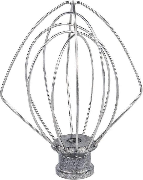 K45WW skråhoved vertikal mixer piskeris tilbehør, rustfrit stål æggecreme mixer, melkage ballon mixer