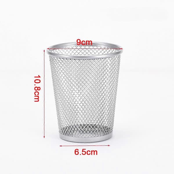 Penholder Mesh Blyantholder til Skrivebord Kontor Pen Organizer