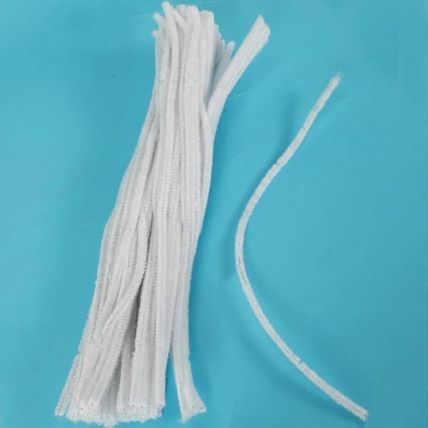 100 stk 30 cm piperensere, hvit