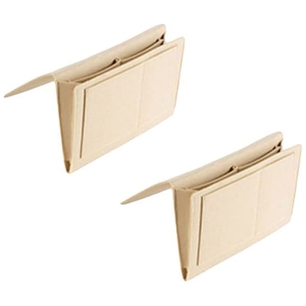 Beige - 32x20x10cm, sengeoppbevaring, filt, klar til å henge, 5 rom, sofaoppbevaring
