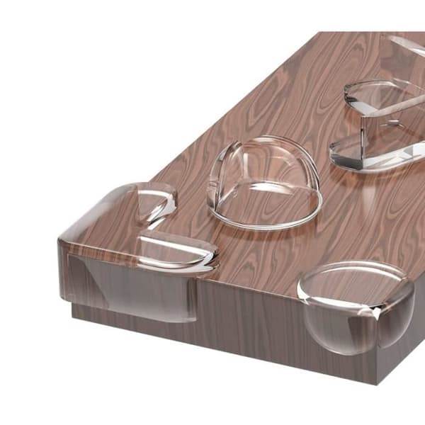 Hörnskydd - 20 delar - Transparenta - Mjuka - Giftfria