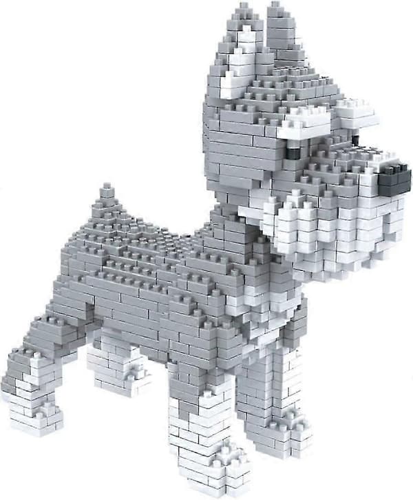 Julefigur til at samle med nanoblocks (stil 5)