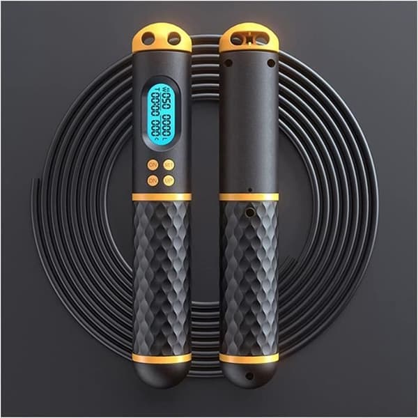 2-i-1 Smart Hopprep Trådlöst Speed Rope Halkfritt Handtag[653]