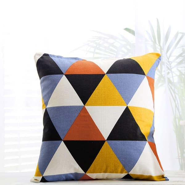 Sæt med 2 pudebetræk 40x40 cm, moderne dekorative pudebetræk til sofa, seng, soveværelse, stol eller have -