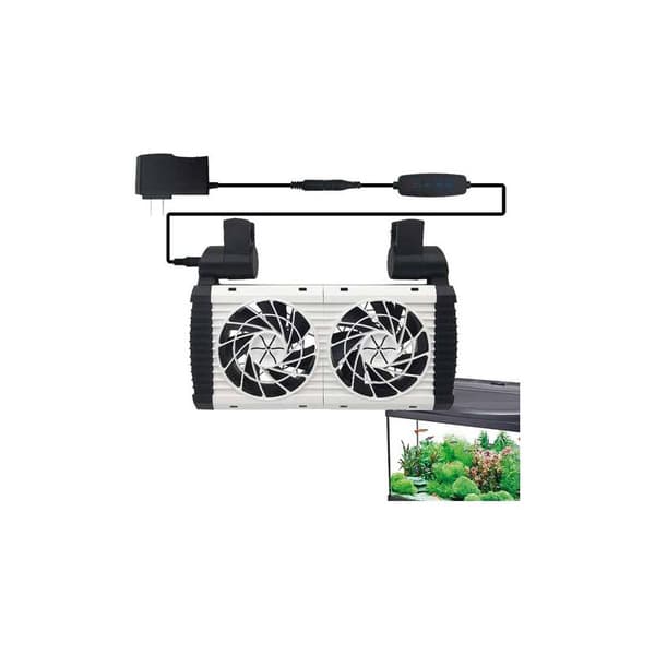 Akvariekølere Akvarieventilator Akvariumventilator Marineventilator 2 Ventilatorer
