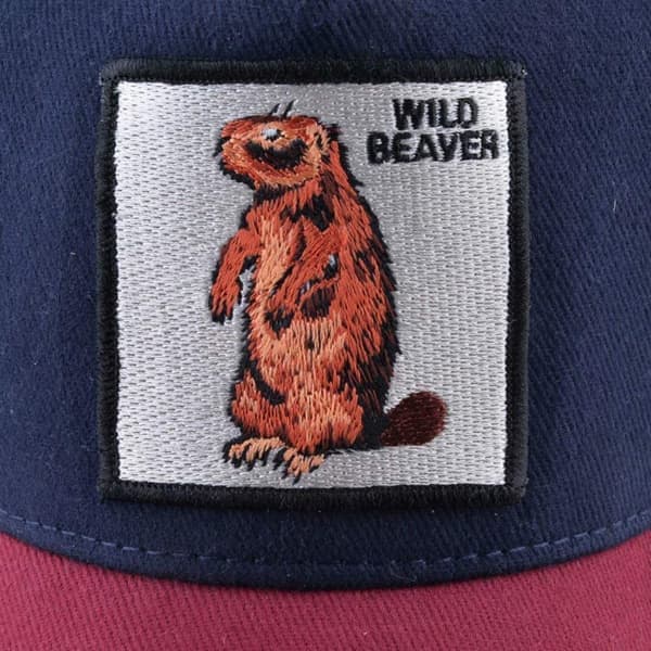 Unisex dyrenett trucker caps snapback brodert patch Ba C C