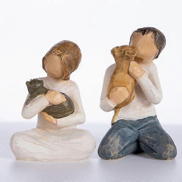 Du og jeg-figur fra Willow Tree Vår gave-figur stil 5