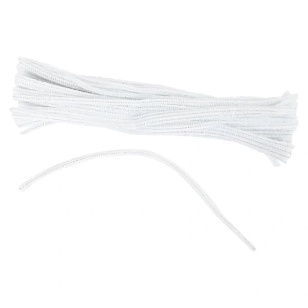 100 stk 30 cm piperensere, hvit