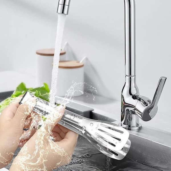 Serveringstang - Rustfritt stål - 7 tommer - 8 deler - Slitesterk - Ergonomisk