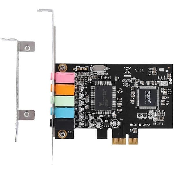 PCIe lydkort 5.1, PCI Express Surround-kort 3D Stereo Audio