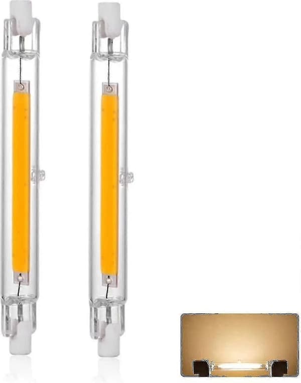 R7s LED-pære 118mm 30W dimbar, varmhvit 3000k 3000lm