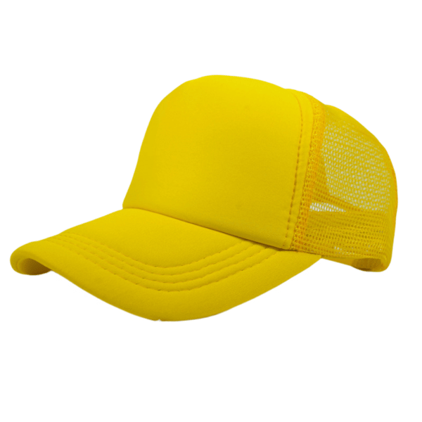 Tvåfärgad Trucker-keps Sommar Mesh-keps med justerbar snapback H H
