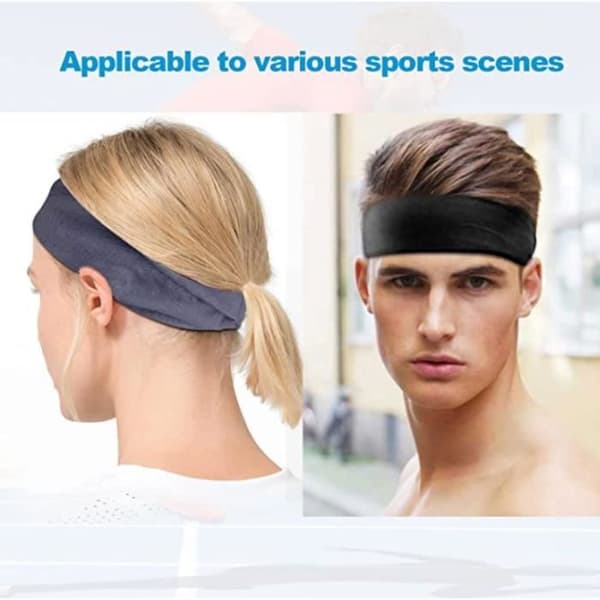 Sportpannband - Noname - 4-pack - Halkfria - Töjbara - Unisex