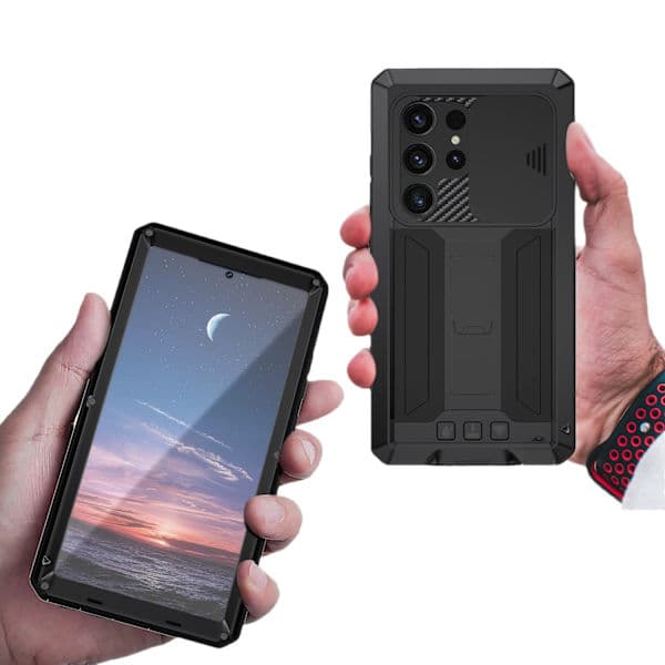 Tech-Protect Galaxy S24 Ultra Shell Kevlar Pro Cam Svart størrelse 100