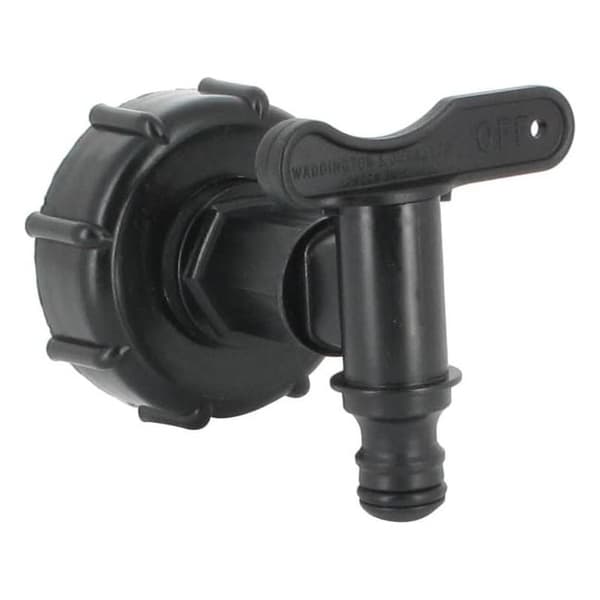 S60X6-kobling - HDPE-kran for 1000 L vanntank