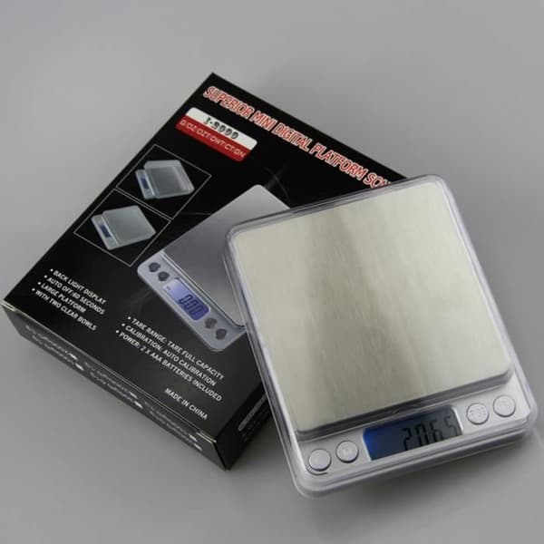 Professionell precisionsvåg 0,01 g / Max 500 g