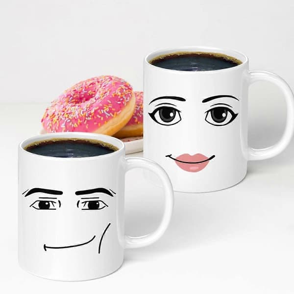 SSRGV Rolig Spelarmugg, Födelsedagsmugg, 11oz Nyhetskaffekopp, Vit, 1 styck (förpackning med 1)