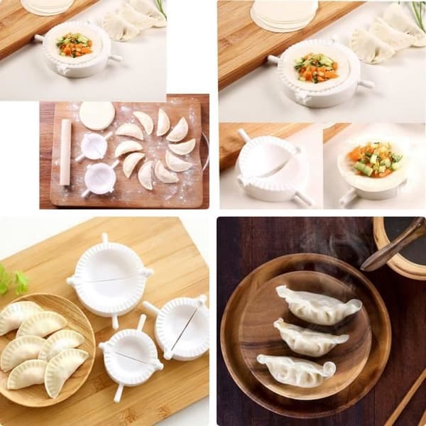 Ravioliform - Ikke specificeret - 3 størrelser - Rustfrit stål - PP-plast - Tåler opvaskemaskine