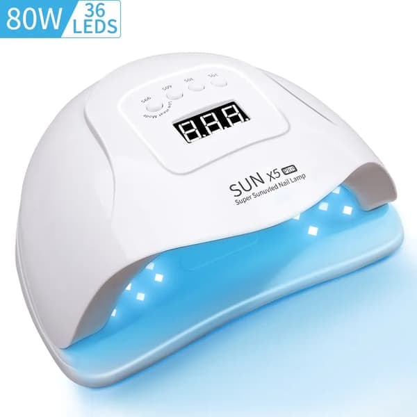 Negletørrerlampe til negle UV-gelpolish SUNX5 PLUS SUNX5 PLUS EU SUNX5 PLUS