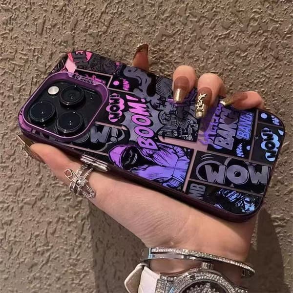 2026 Seneste Model 2026 Seneste Cool Graffiti Telefon Beskyttelsescover Velegnet til Apple Telefoncover Størrelse iPhone 11 Pro Max Size iPhone 11 Pro Max