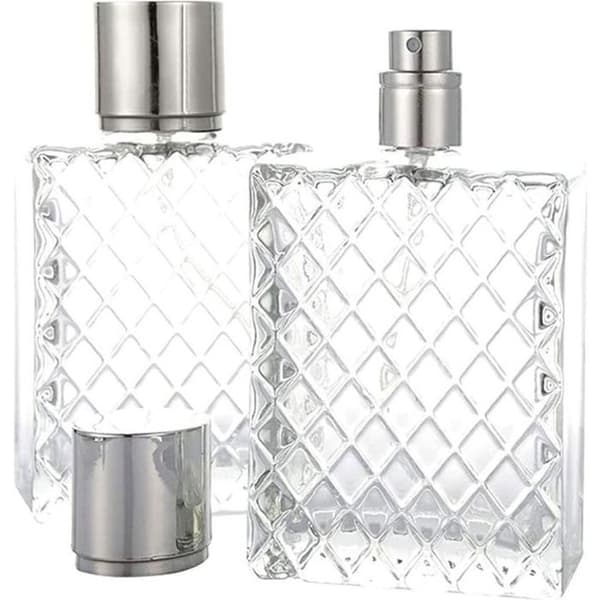 Phayee Parfymeflaske 100 ml Tom, Påfyllbar Reisespray, Perfekt, Transparent Reisetilbehør