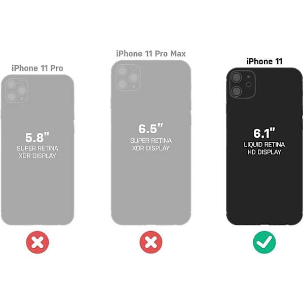 Otterbox Commuter Series Fodral till iPhone 11 - Svart