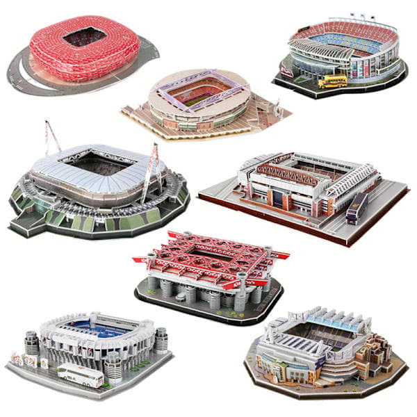 3D-puslespill VM-fotballstadion - Old Trafford Stadium (Man