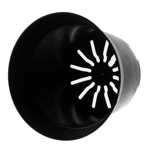 20-pack - Planteringskrukor / Krukor - 16 cm Svart