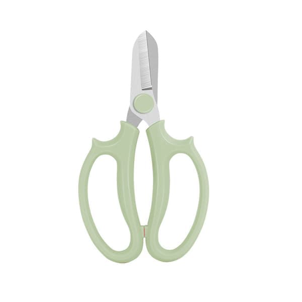 Havesaks til blomster, blomstersaks i rustfrit stål, stærke blomstergrene og blade