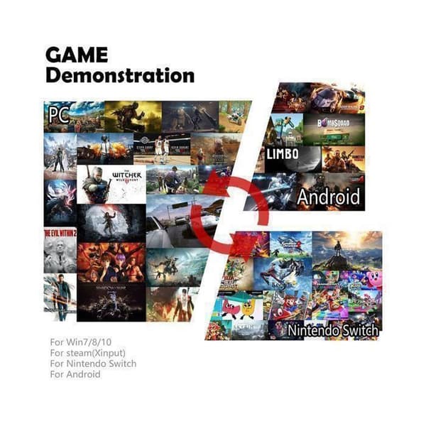 Gamepad - AUTREMENT - PS4 Bluetooth - Himmelblå - Ergonomisk design - Oppladbart batteri Bleu ciel