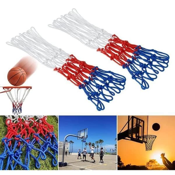 Koripalloverkko - Monivärinen - 2 kpl - Nylon - 53 cm - Sisä-/ulkokäyttöön