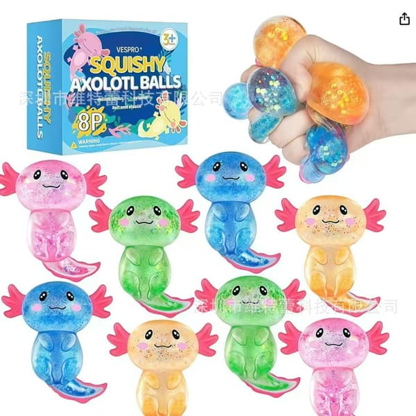2026 sæt pakket maltose dekompression æltning musik SQUSHY FUN BOX ankomstkalenderboller N