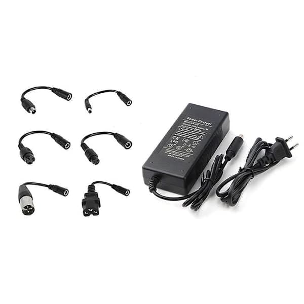 42V 1.5A Scooteroplader til M365/PRO Erstatningsoplader til Lithiumbatteri med 6 stik Elektrisk Scooter