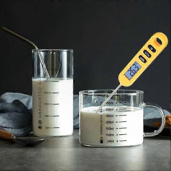 1-pack köksmat kötttermometer mjölktemperatursond elektronisk termometer grill