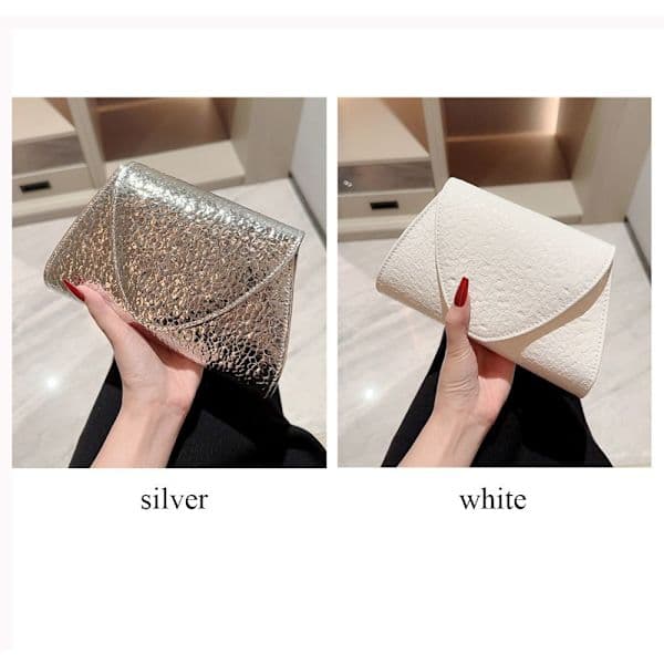 Aftenvesker Paljettclutch HVIT hvit hvit white