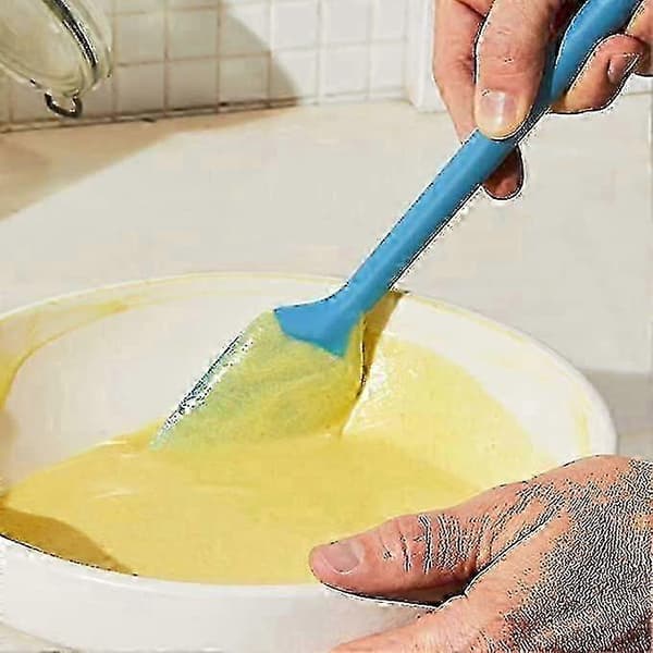 Silikonspatel, varmebestandig sømløs gummispatel, nonstick ...