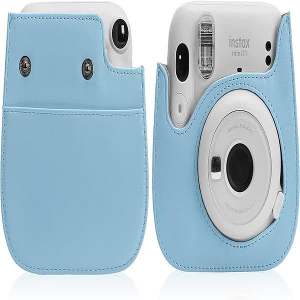 Etui kompatibelt med Instax Mini 11, blå - Perfekt