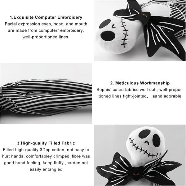 Jack Skellington Plyslegetøj