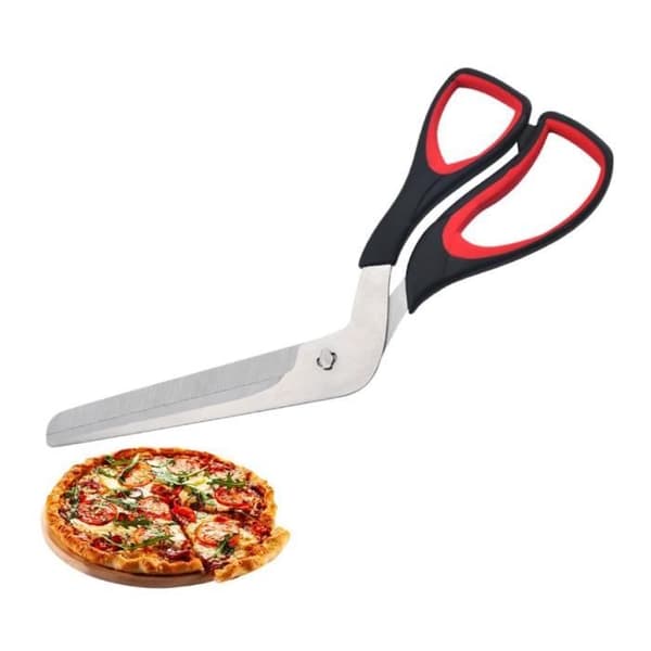 Pizzasaks - Professionel - 27 CM - Rustfrit Stål - Ergonomisk - Nem at Rengøre