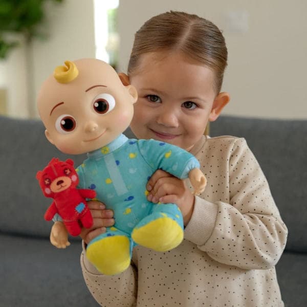 Cocomelon JJ Sjungande Docka Svenska Språk Kompatibel med Cocomelon