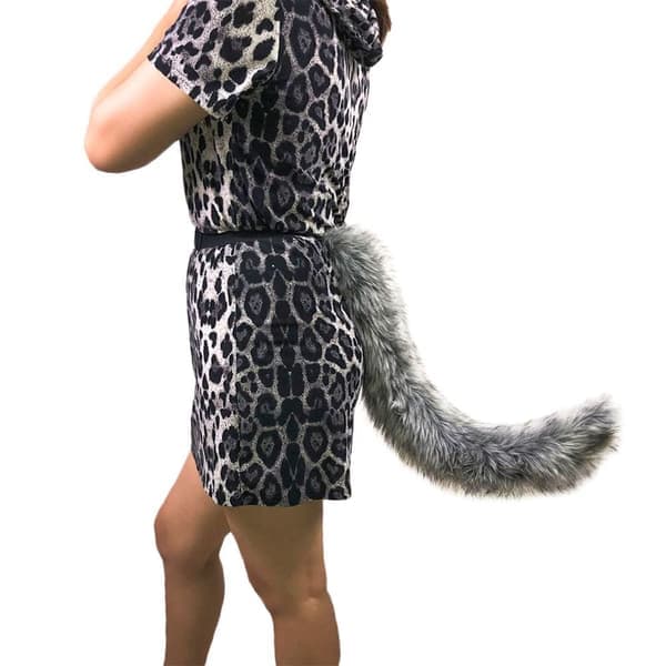 Räv Cosplay Rävsvans Tyg 03 03 03 3 3