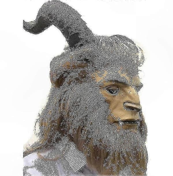 Voksen Udyr Maske med Paryk til Cosplay og Begivenheder